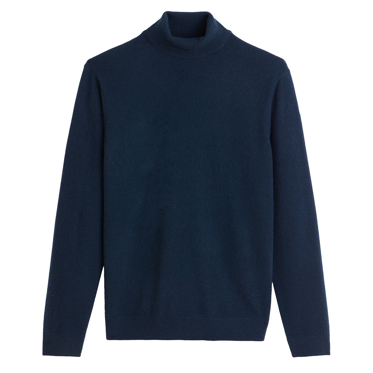COLEÇÕES LA REDOUTE<br>Suéter de gola alta em cashmere, fabricado na Europa