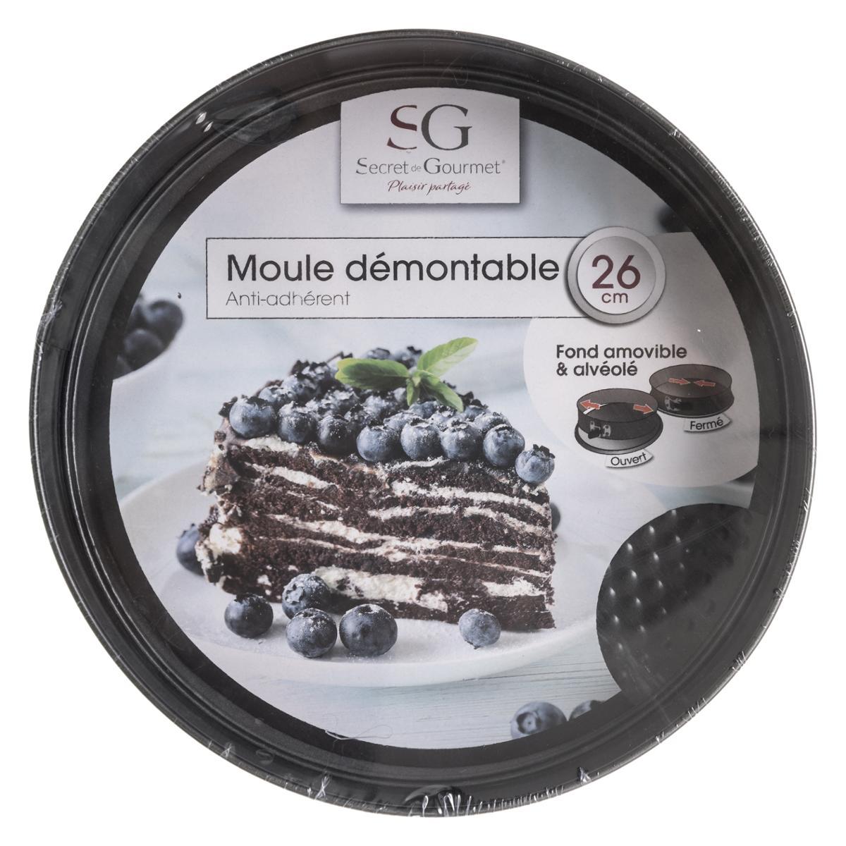 MOULE DEMONTABLE ROND 26CM