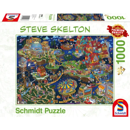 Schmidt Spiele Puzzle - Steve Skelton: Verrückte Welt, 1000 Teile