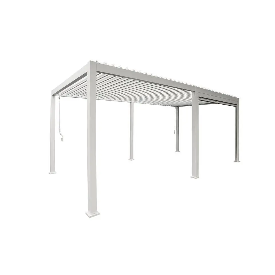 Orion pull down zijscherm 3M windscherm wit