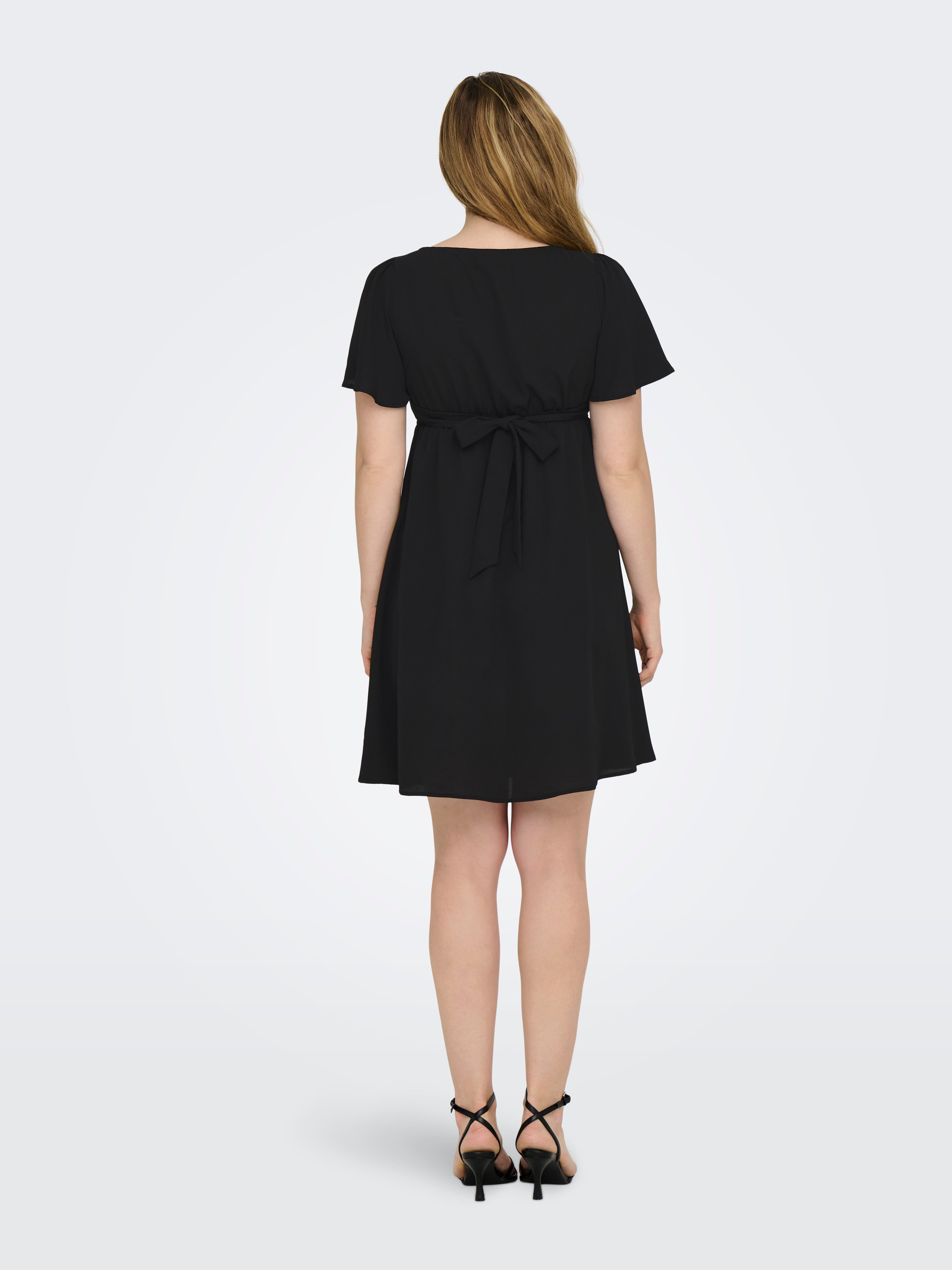 OLMMIKA Kurzes Kleid Black