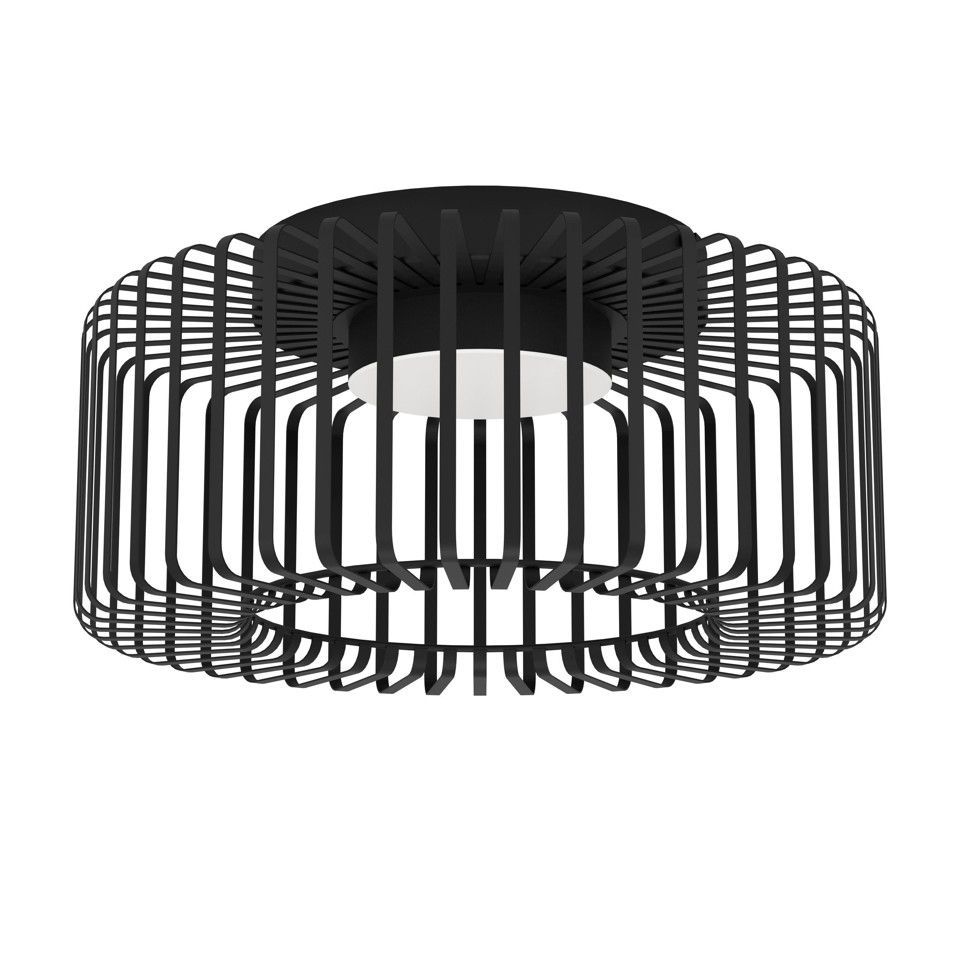 EGLO - Ginestrone-Z loftlampe sort Ø45 - RGB + TW - Zigbee, Bluetooth