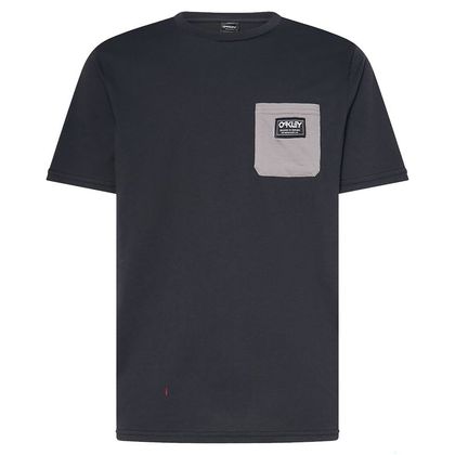 T-Shirt manches courtes Oakley CLASSIC B1B POCKET TEE BLACKOUT/UNIFORM GREY - Noir
