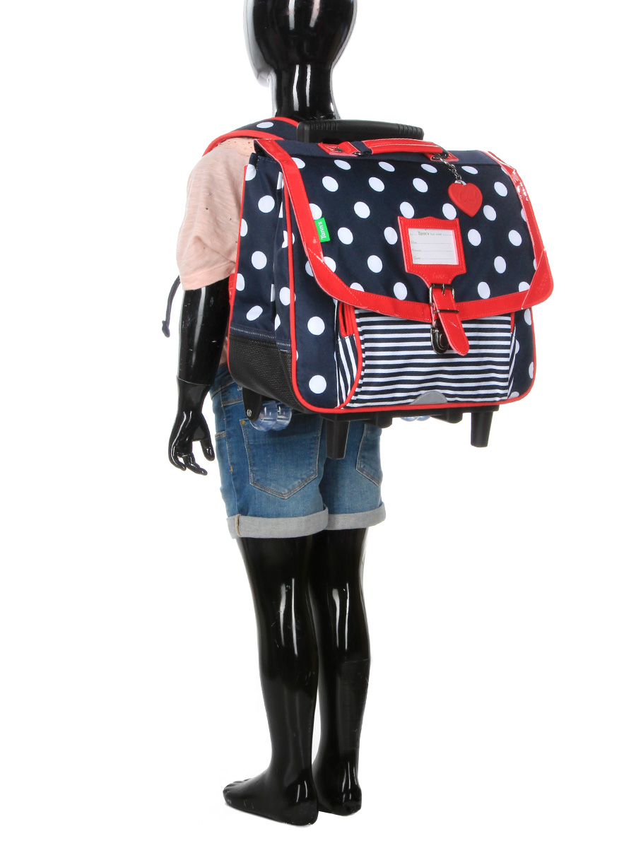 Cartable À roulettes Tann's Charlotte 38 cm