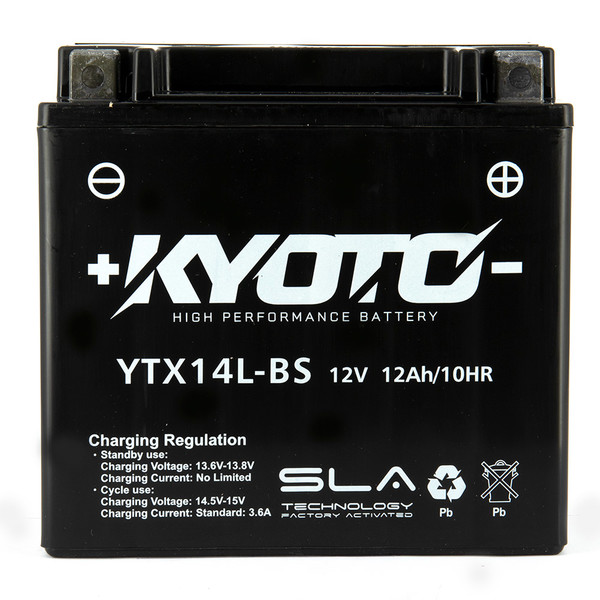 Kyoto - Batterie YTX14L-BS SLA
