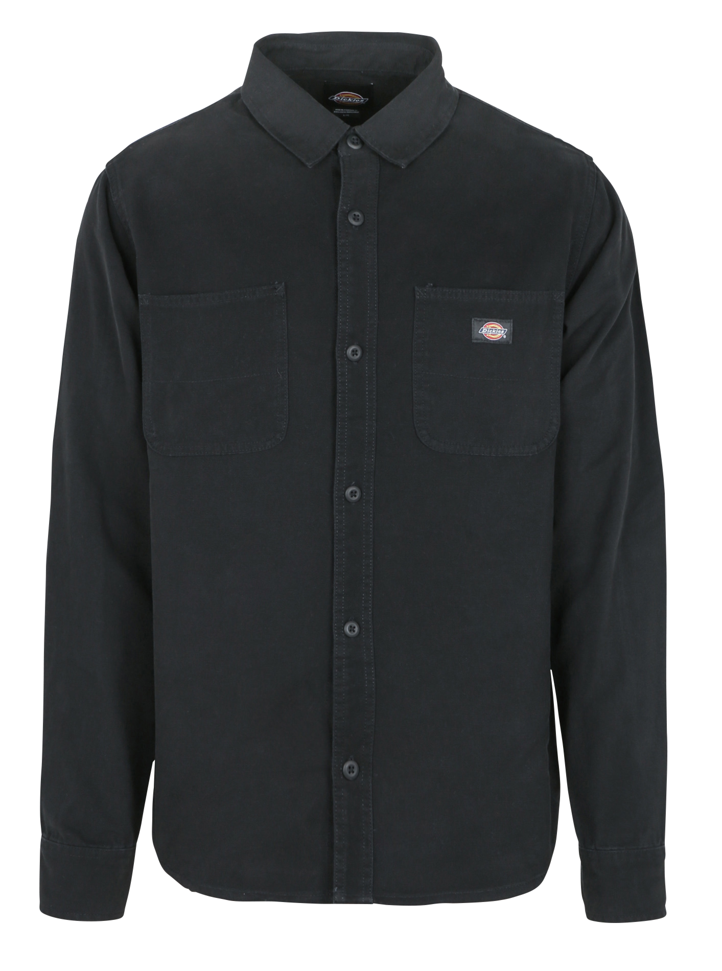 DUCK - Chemise regular en coton | Noir