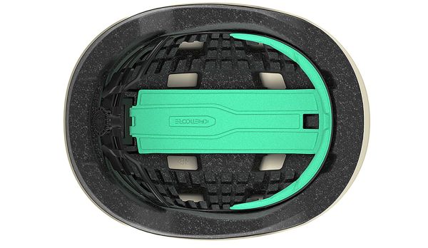 Lazer Verde Kineticore Cykelhjelm, Matte White Stone