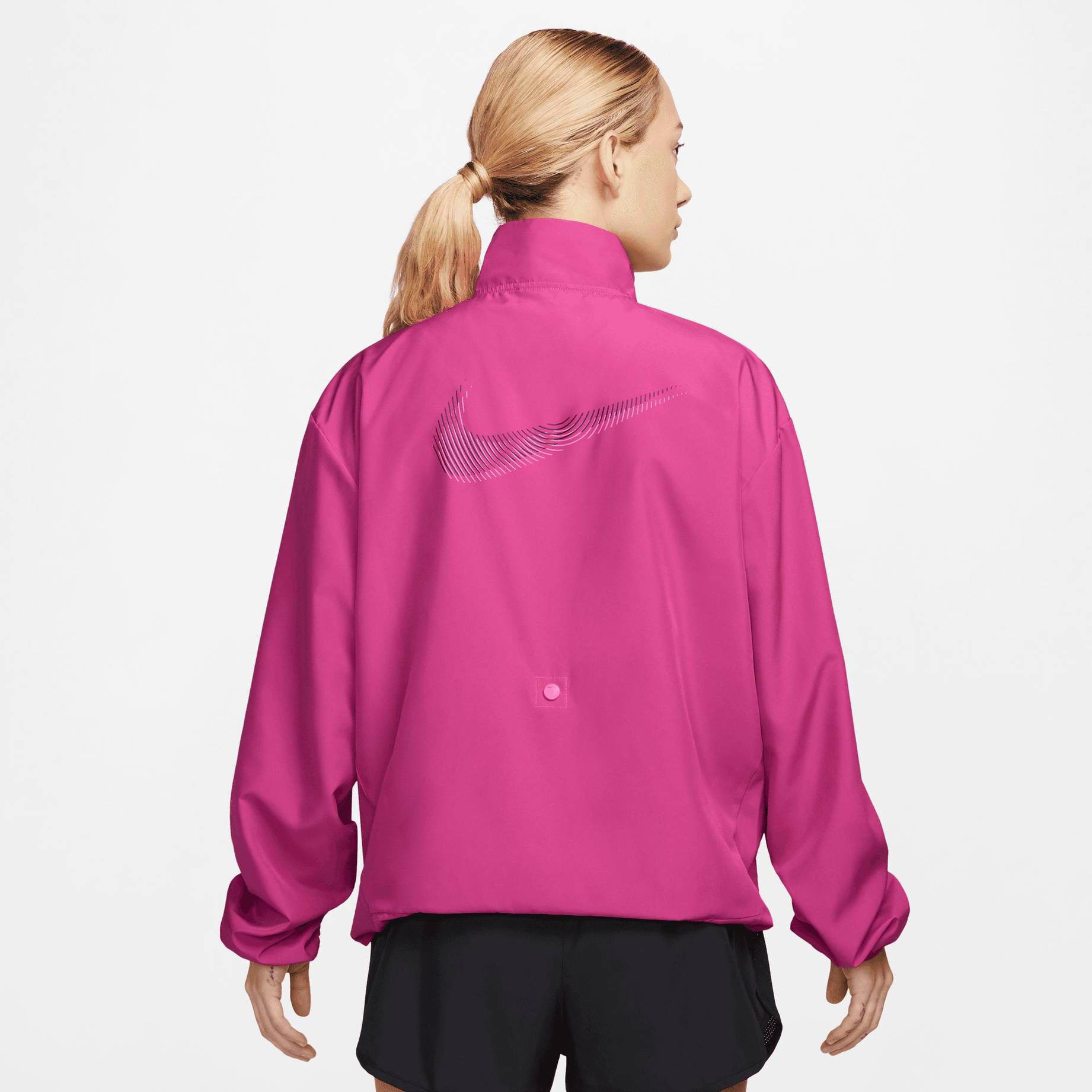 Nike| Damen Laufjacke DRI-FIT SWOOSH HBR JKT