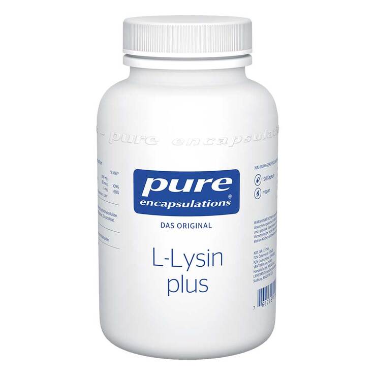 Pure Encapsulations L-Lysin plus Kapseln, 90 St