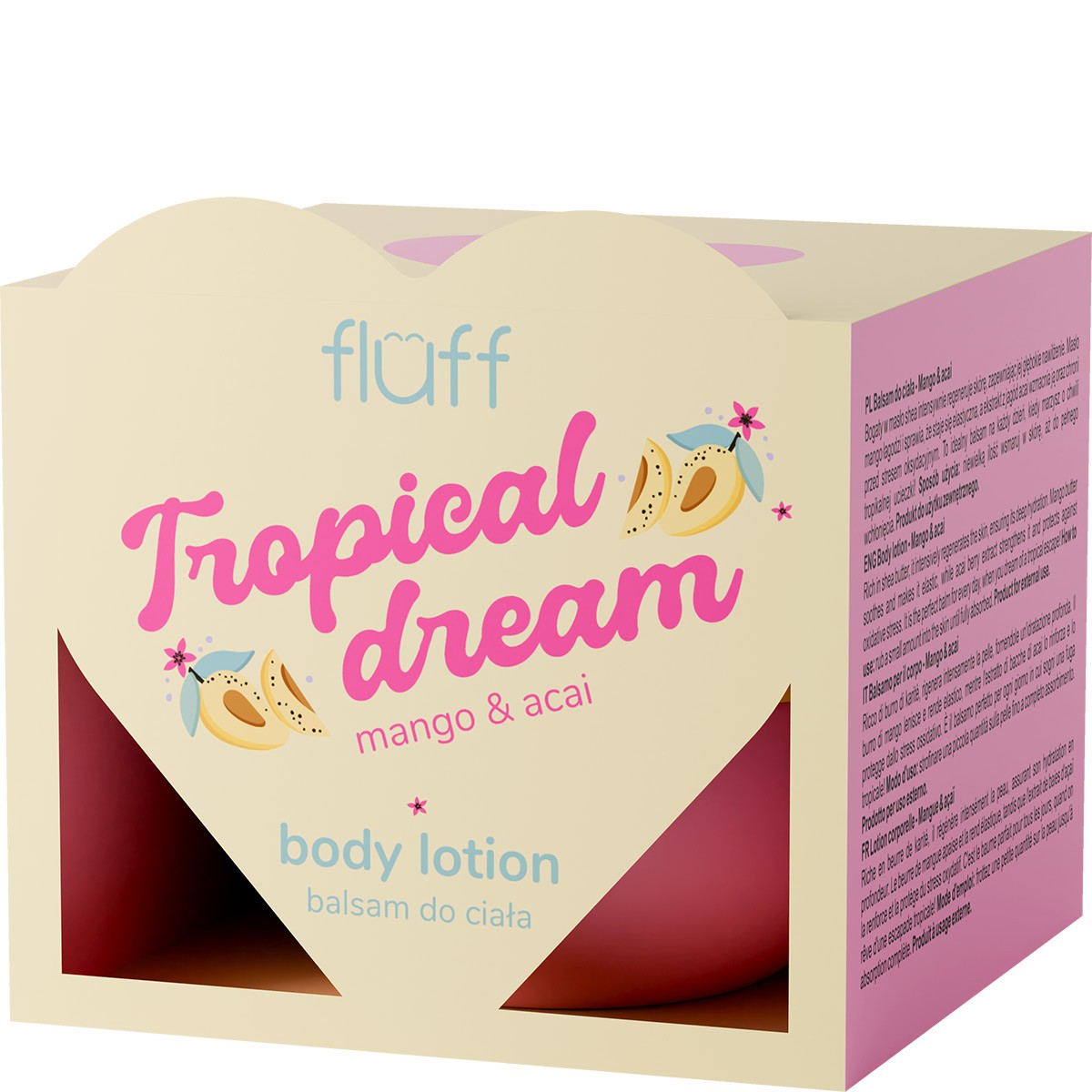 Lotion hydratante - Mangue & baie d'açaï - Corps - 150 ml