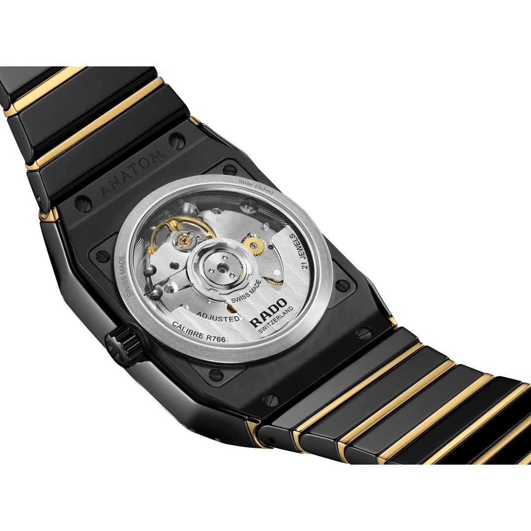 Rado Anatom Automatic Black / Gold