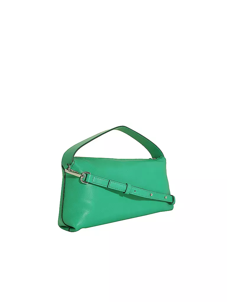 MARC O'POLO Ledertasche - Umhängetasche M  grün