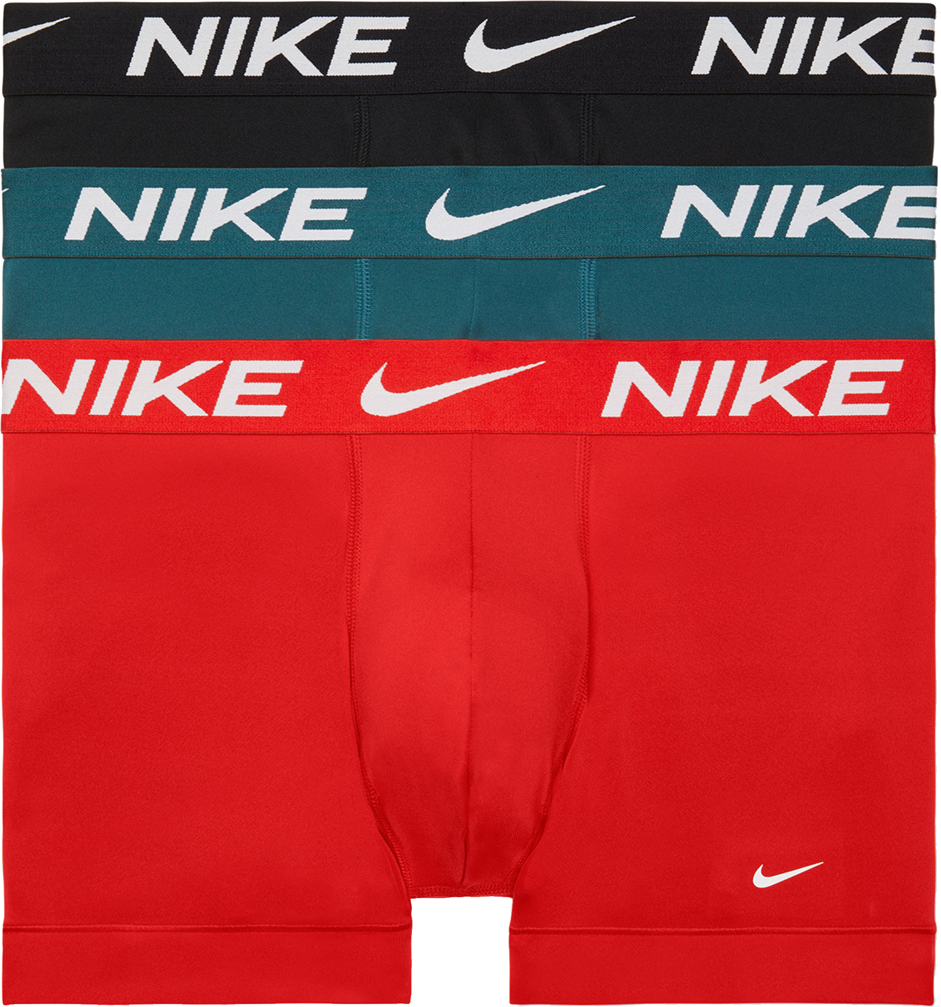 Nike Trunk 3er Pack Orange Grün FM16