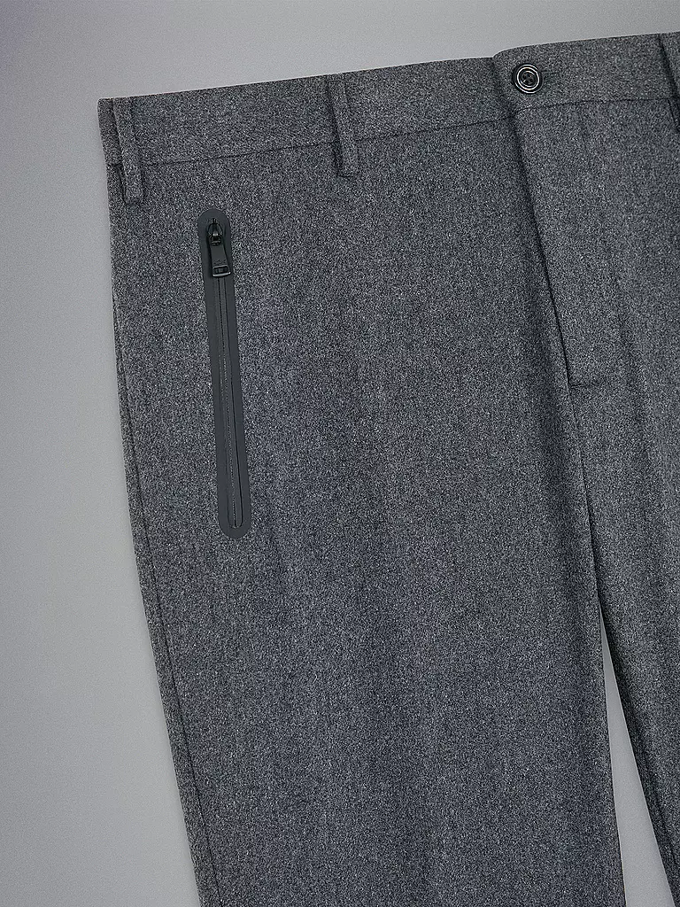 PAUL & SHARK Wollhose grau