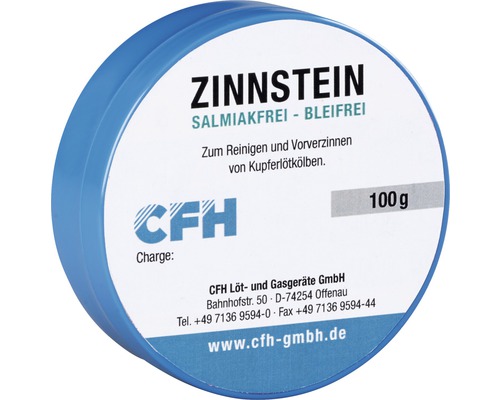 Zinnstein CFH ammoniakvrij, loodvrij blik van 100 g