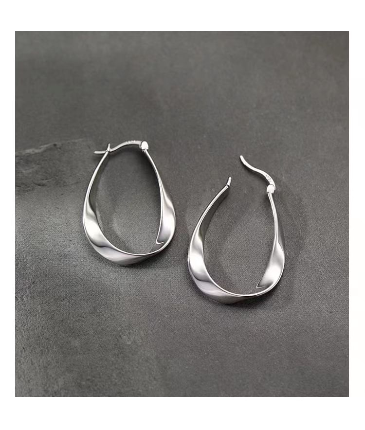 pexrl sieraden - Sterling zilveren oorbel