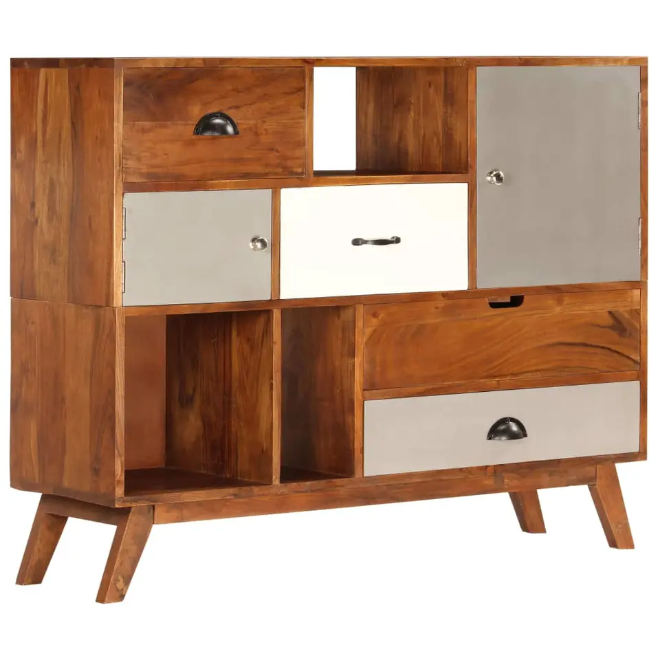 vidaXL - Dressoir - Multikleur - Hout