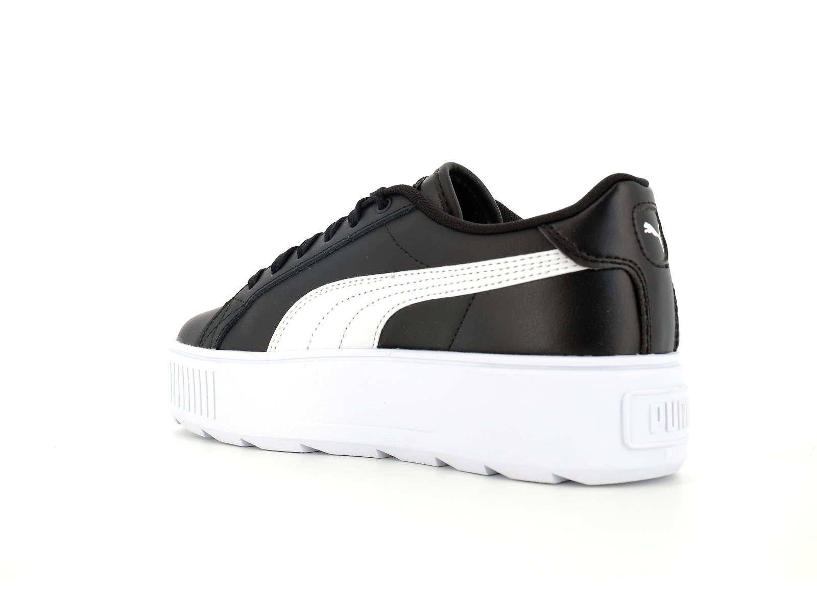 Puma-387374 Matières combinées Noir Blanc