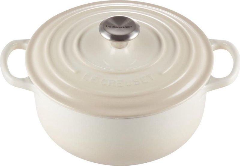 Le Creuset Braadpan Signature Meringue - ø 22 cm / 3.3 Liter
