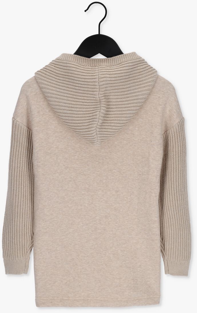 IKKS beige ikks mini jurk robe sweat cap.