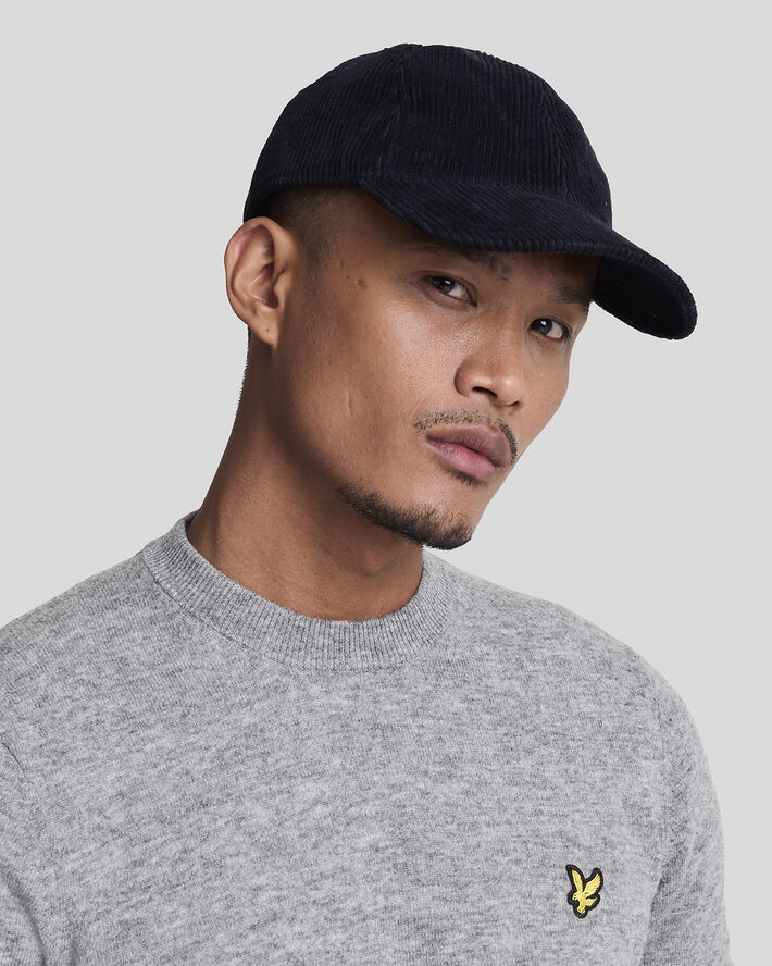 Lyle & Scott Lambswool Blend Crew Neck Jumper T28 mid grey marl
