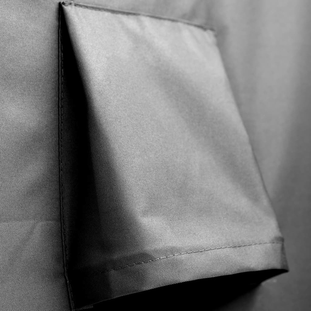 Housse de meubles d'extérieur 275 x 275 x 70 cm gris