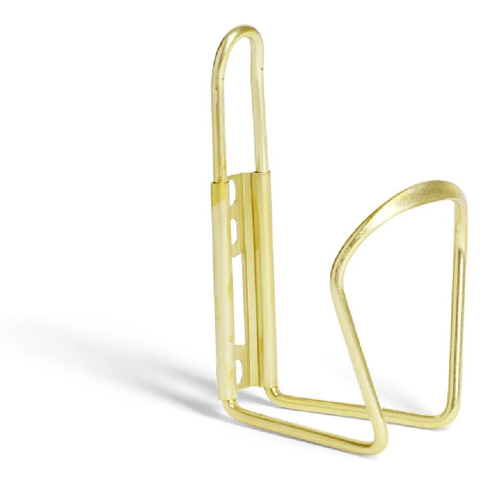 Porte bidon vélo aluminium doré