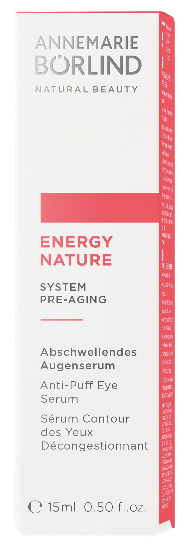 ANNEMARIE BÖRLIND Energynature oog serum (15 ml)