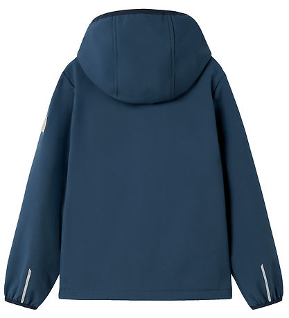Name It Softshellakke m. Fleece - NkmMalta05 - Dark Denim