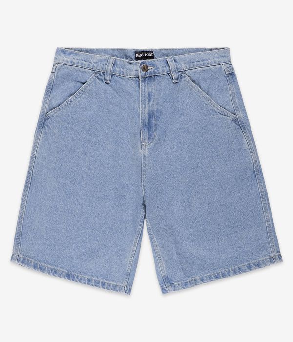 Passport Denim Workers Club Shorts (washed light indigo)