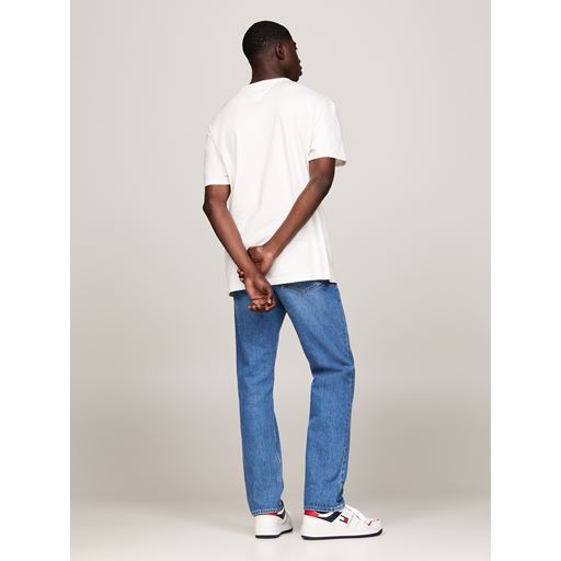 Tommy Jeans Crest Flag T-shirt, Ancient White, XL