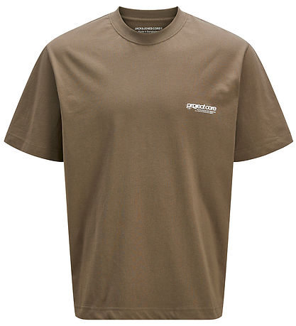Jack & Jones T-Shirt - JcoUnion - Chocolate Chip