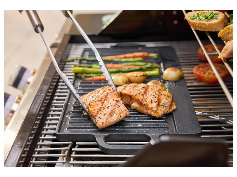 Gietijzeren BBQ plaat of pan