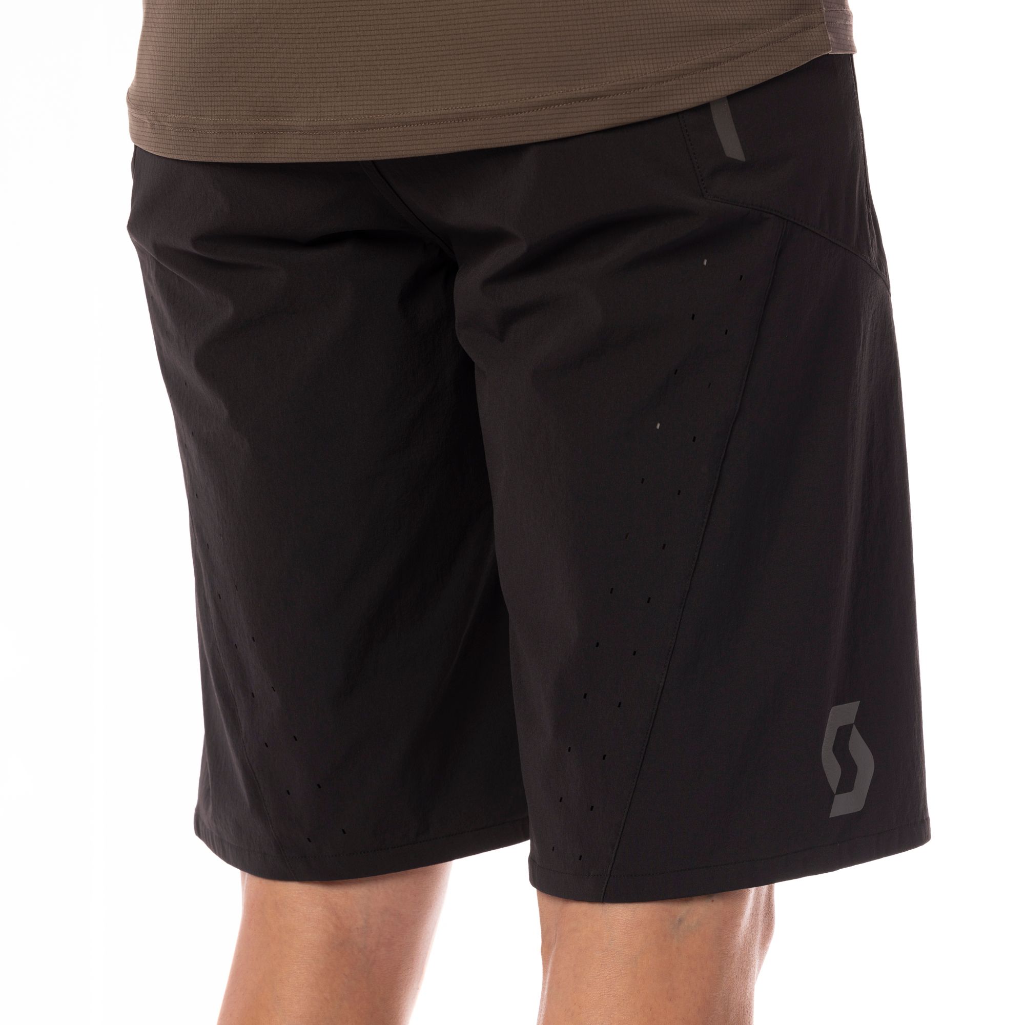 SCOTT Endurance Loose Fit Shorts med Indlæg Sort