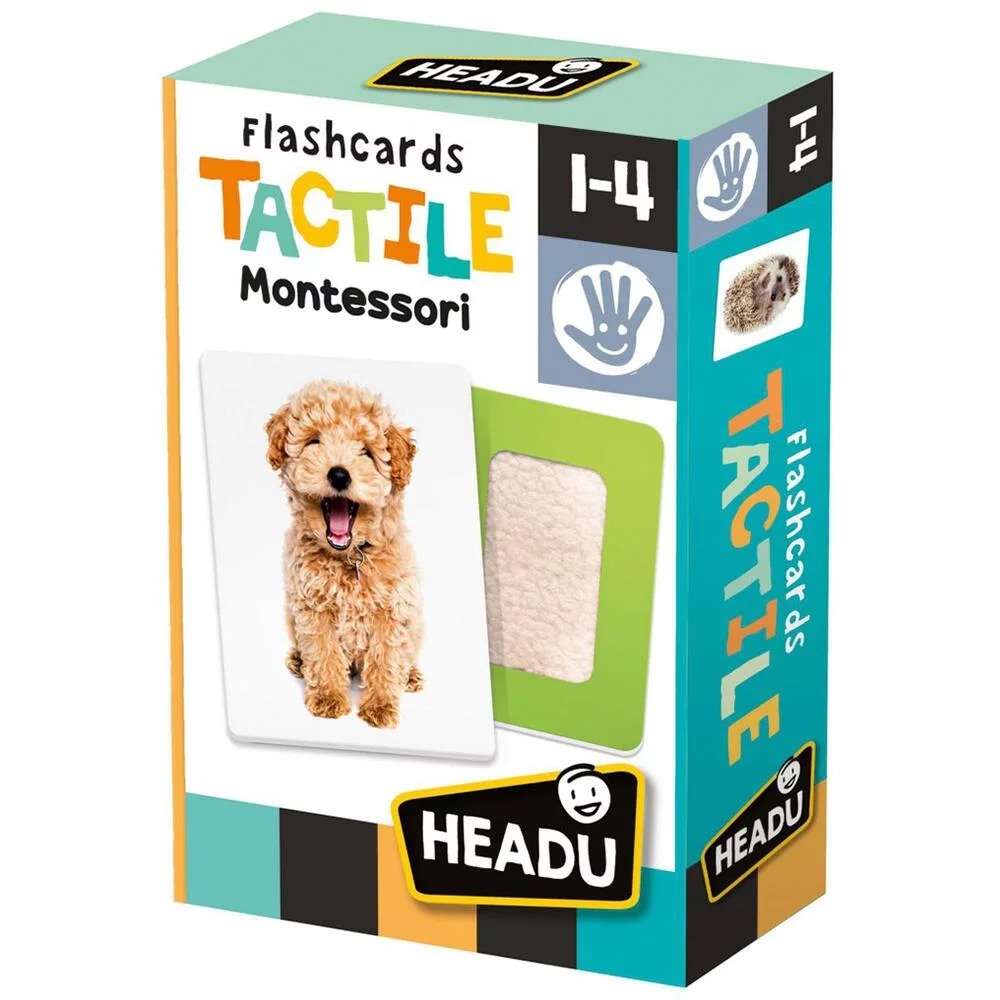 MONTESSORI FLASHCARDS TACTILE