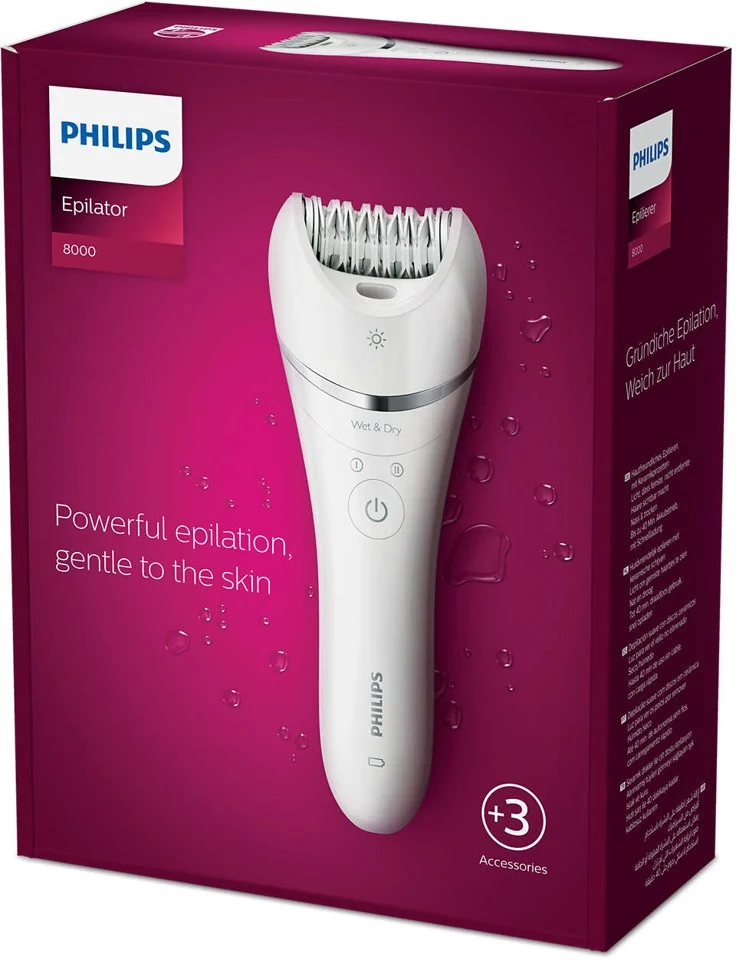 Philips - Wet & Dry Series 8000 Epilator