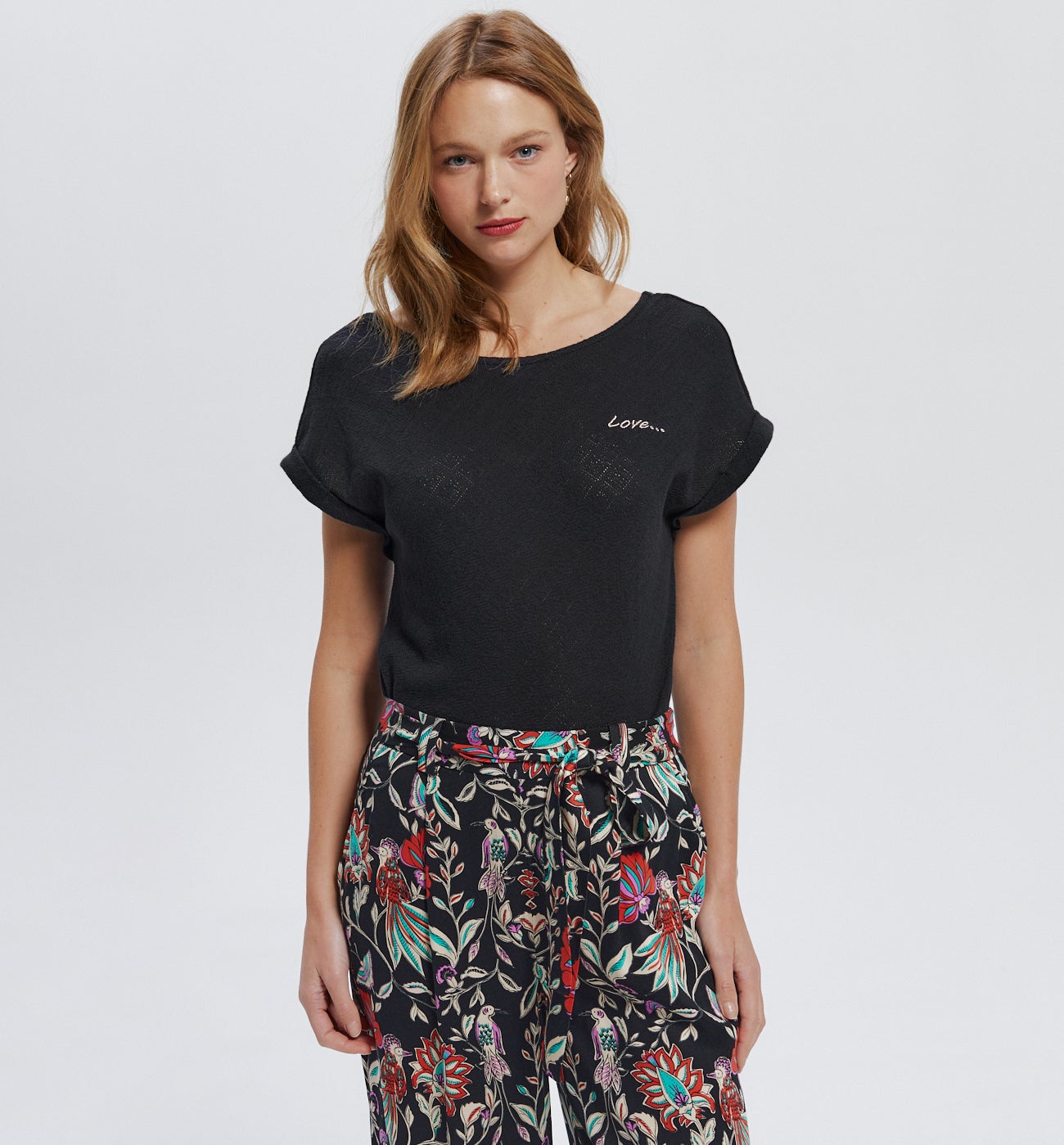T-shirt broderie 