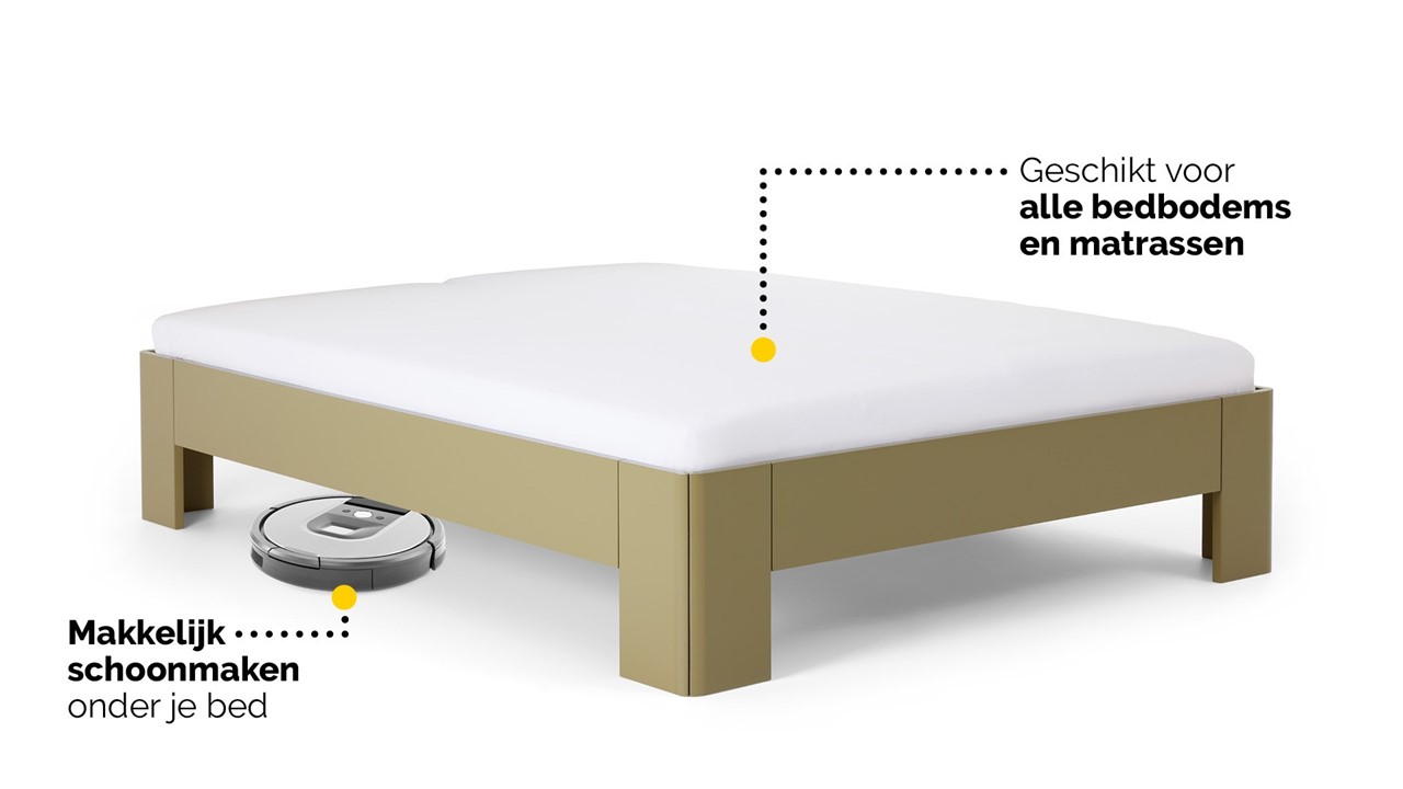Bed Fresh rietgroen