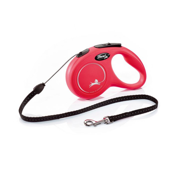 Laisse new classic s cord 5 m red cl10c5-251-r-20