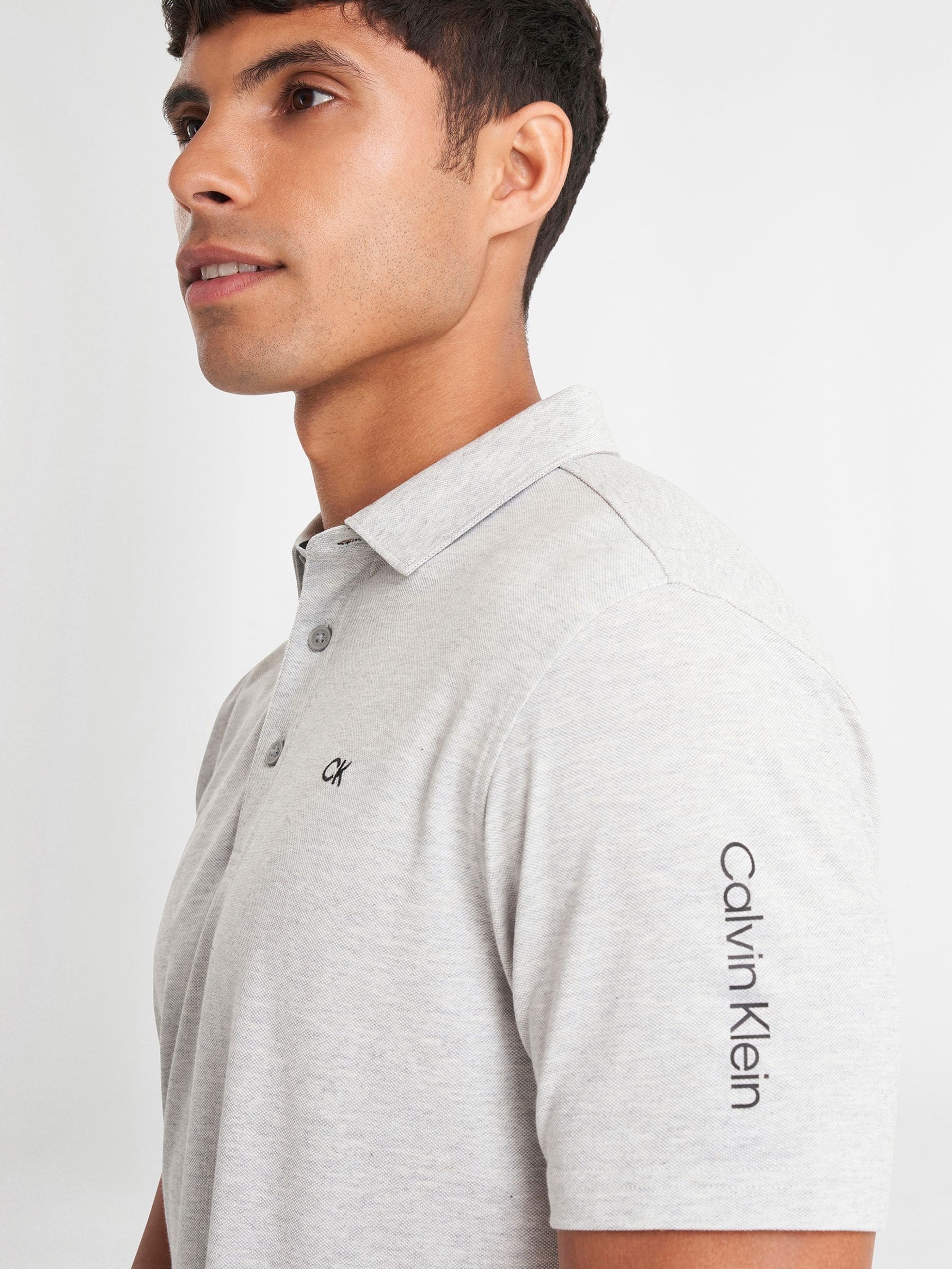 Zilver - Calvin Klein Golf Uni poloshirt