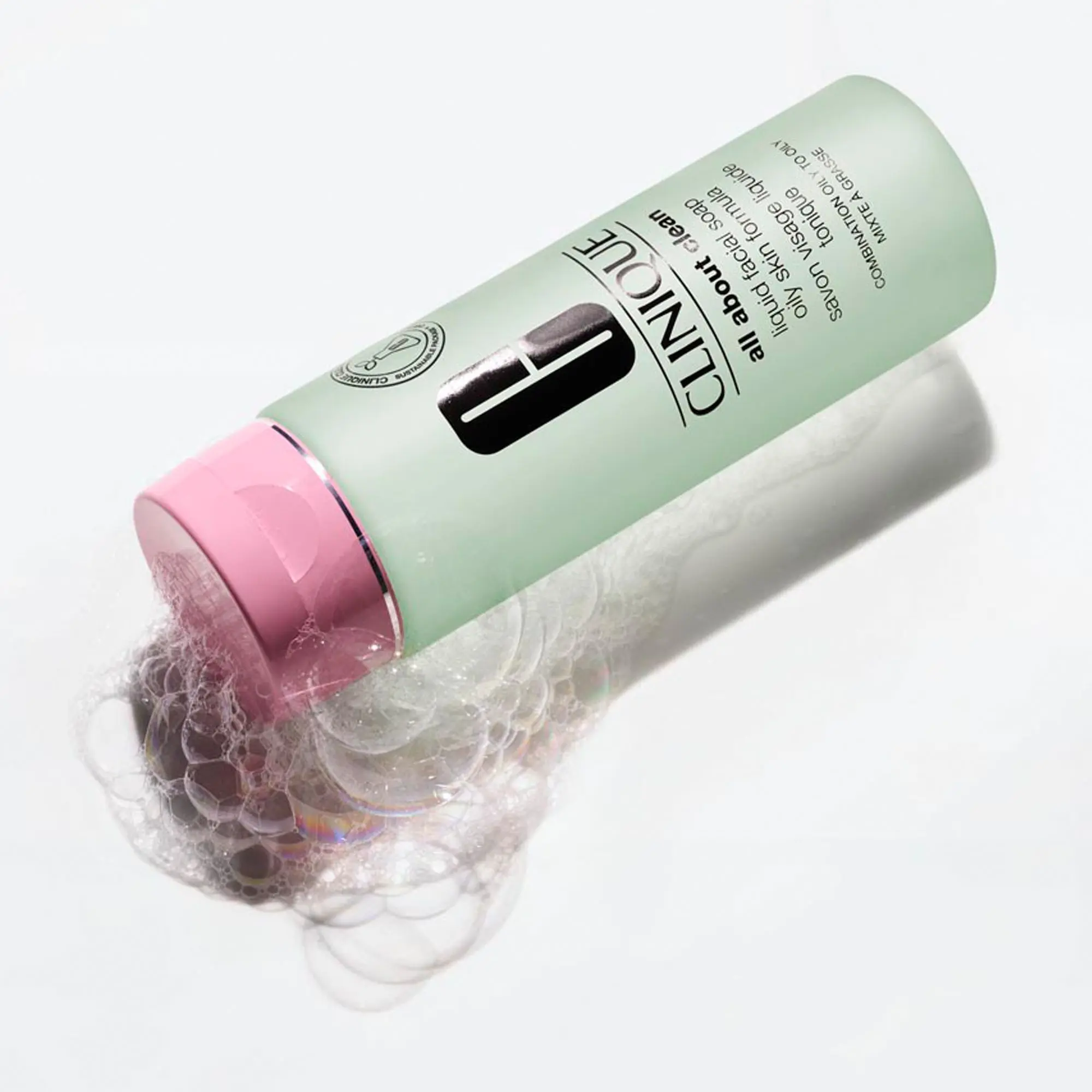 Clinique - ALL ABOUT CLEAN Savon Visage Liquide Tonique - Peaux Mixtes à Grasses- Visage