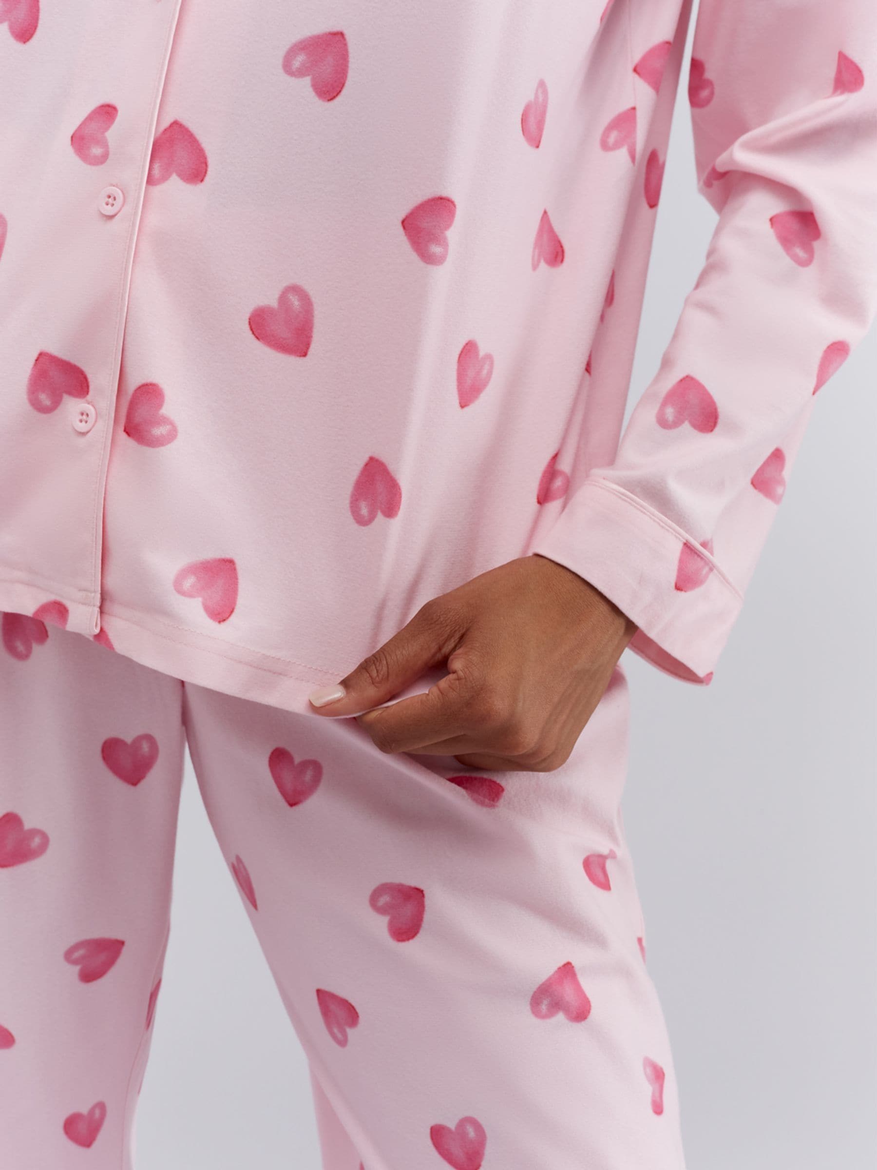 Roze hartenprint - Boux Avenue Pyjamas In a Bag