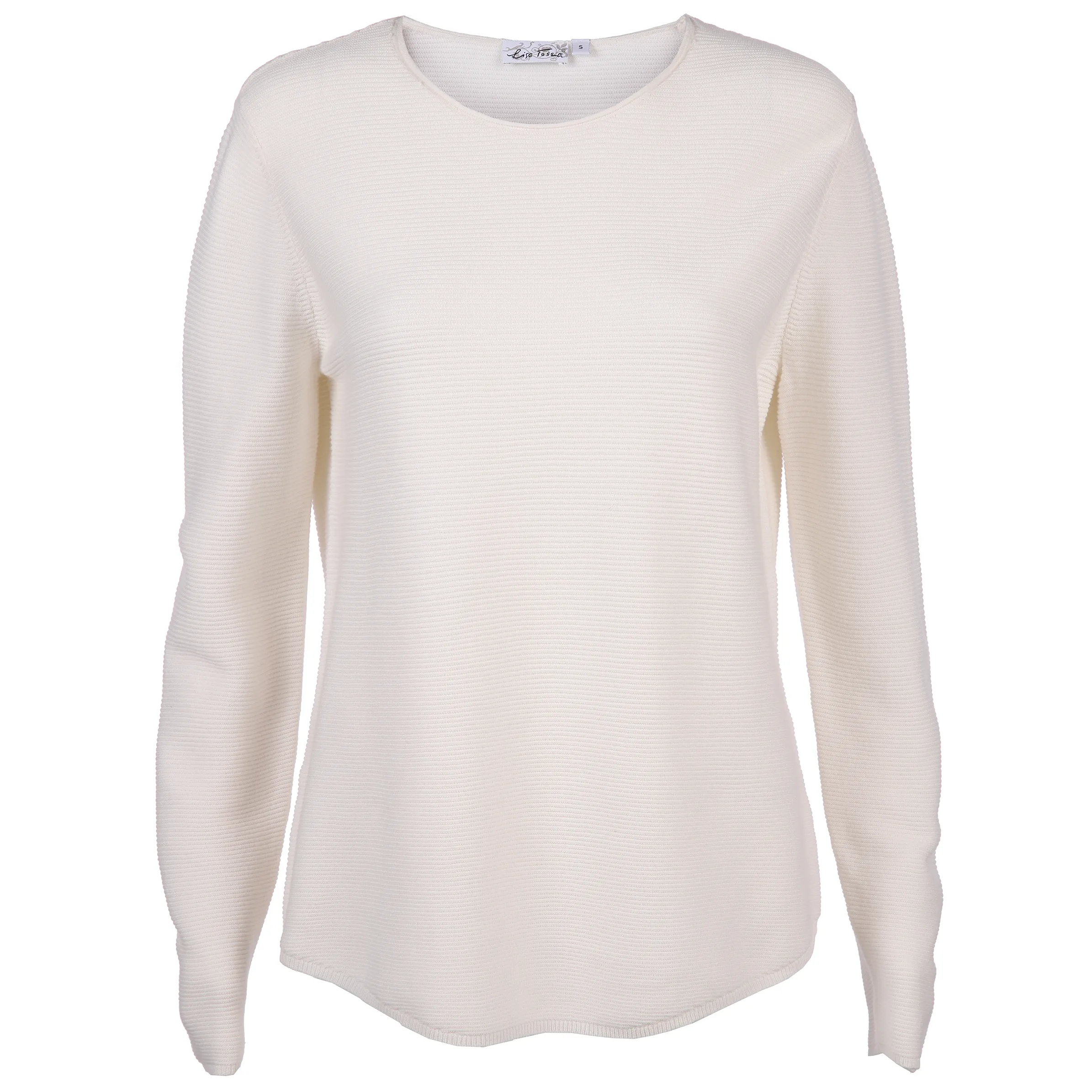 Damen Pullover in Ottoman Rib