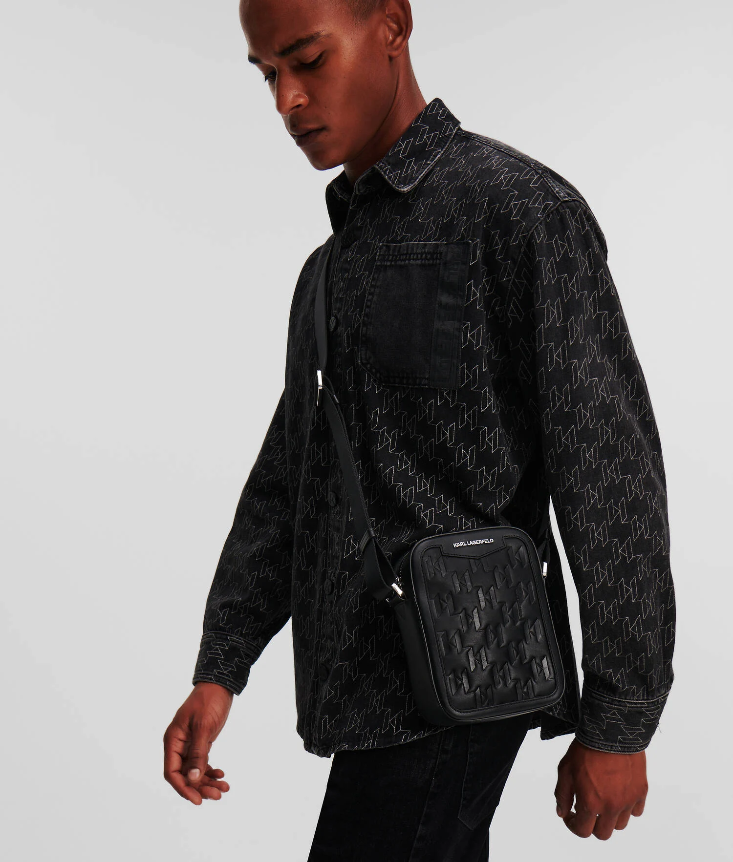 SAC BANDOULIÈRE EN CUIR K/LOOM