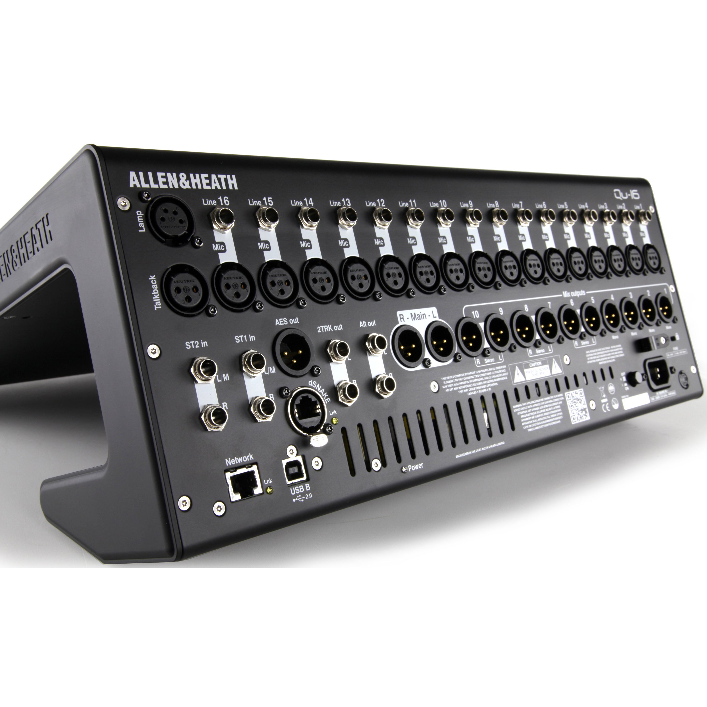 Allen & Heath Qu-16 digital mixer 22 in / 12 out