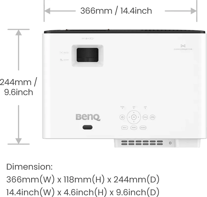 BenQ X500i Vidéoprojecteurs UHD 4K