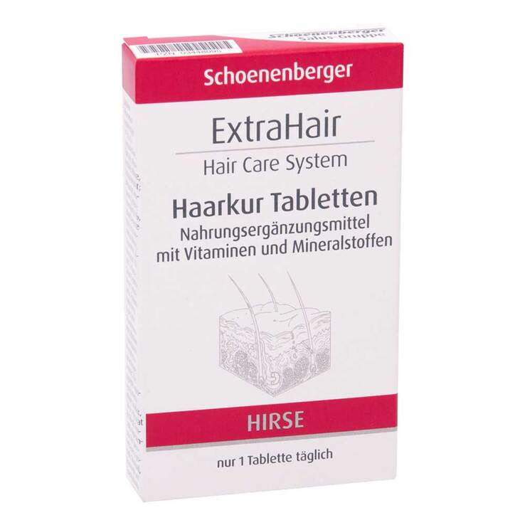 Extrahair Hair Care Systemhaarkurtabletten Schoenenberger, 30 St