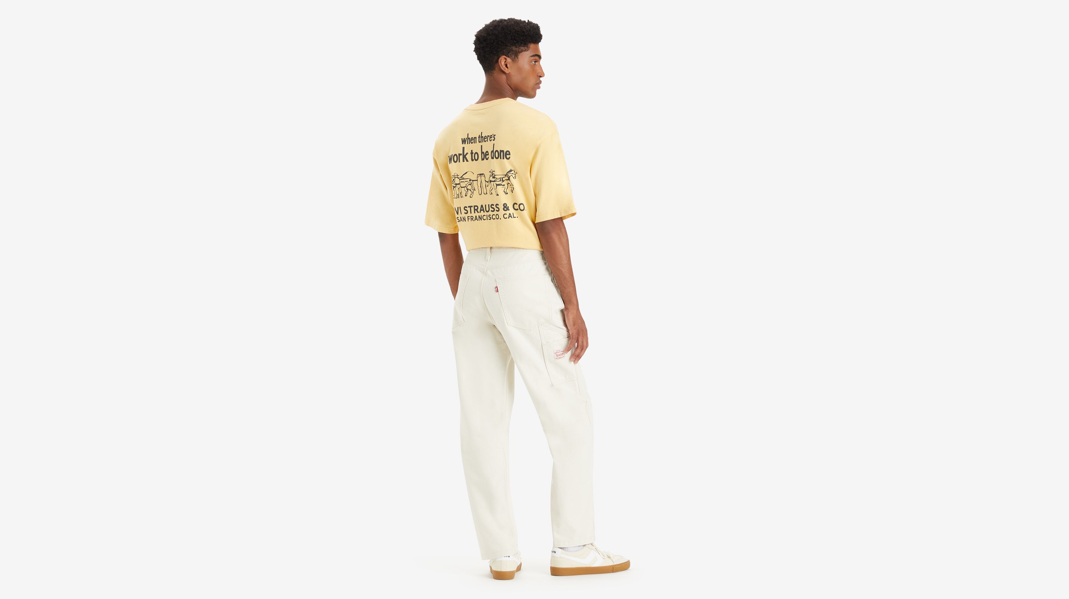 Pantalon 568™ Carpenter - Chalky White Super Sweet - Blanc