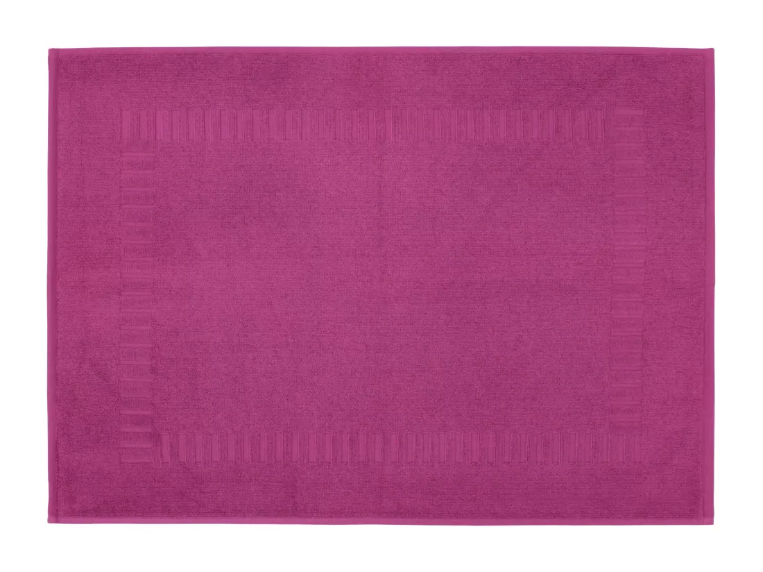 Tapis de bain 50x70 cm PURE Prune 700 g/m2