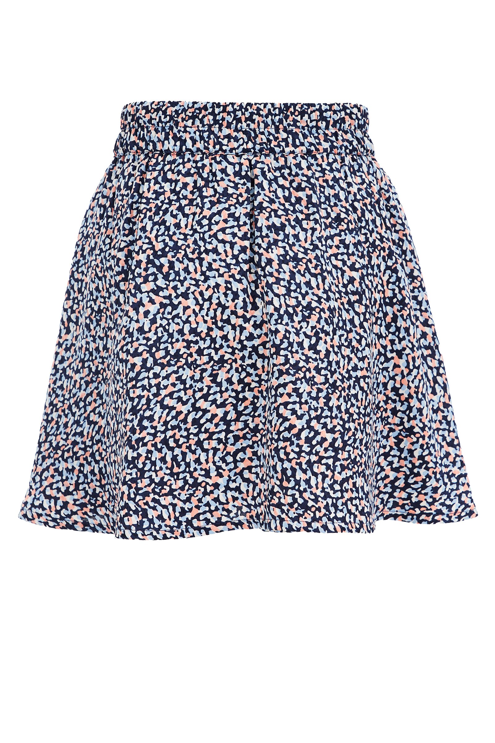 Meisjes skort met dessin WE Fashion Donkerblauw
